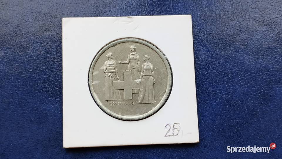 Stare monety 5 frank 1974 Szwajcaria Lesko sprzedam