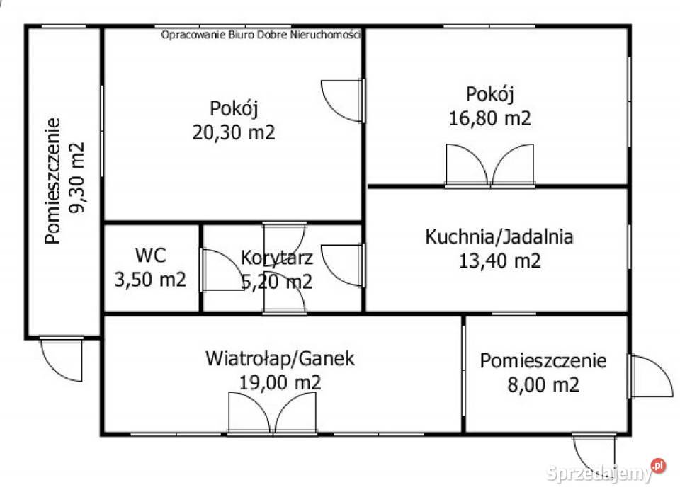 Dom wolnostojący sprzedam 955m2 Palikije Palikije Pierwsze