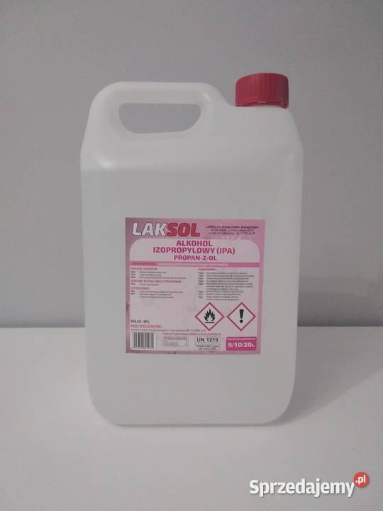 Izopropanol alkohol izopropylowy IPA 99 5l Środki dezynfekcyjne Warszawa