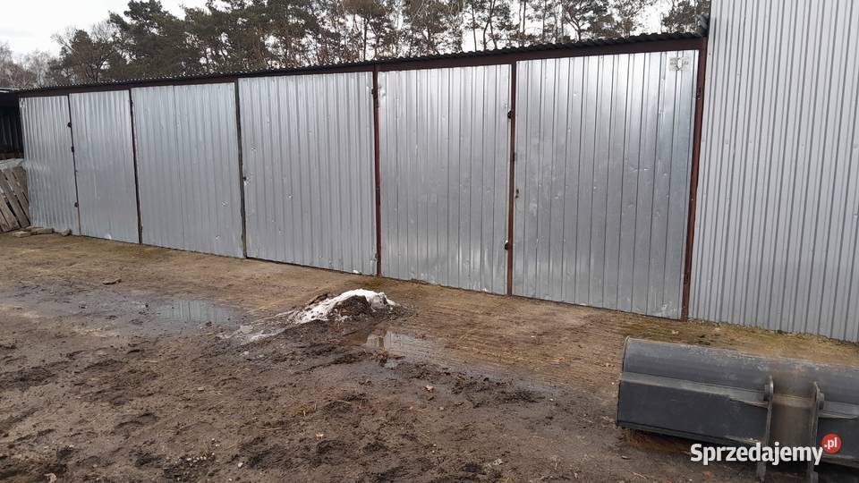 Garaże blaszane 3garaze 10x5 343 Skaryszew