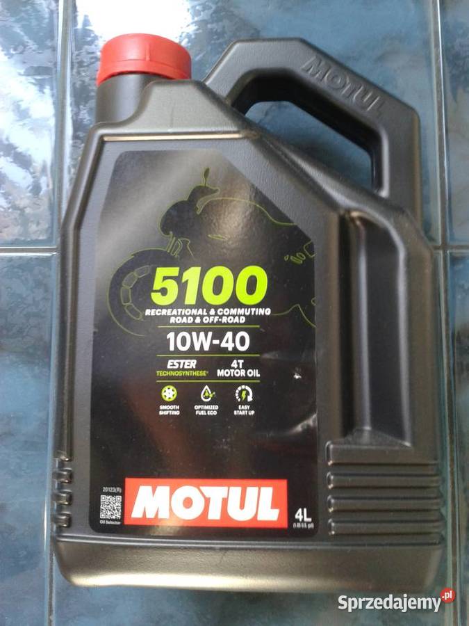Olej silnikowy motocyklowy MOTUL 5100 4L 10W40 Rybnik