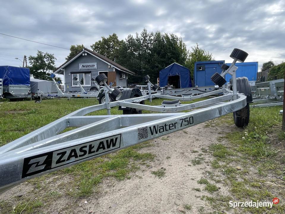 Przyczepa pod łódź Zasław PKZ11 750 Water RATY Zaslaw Piła