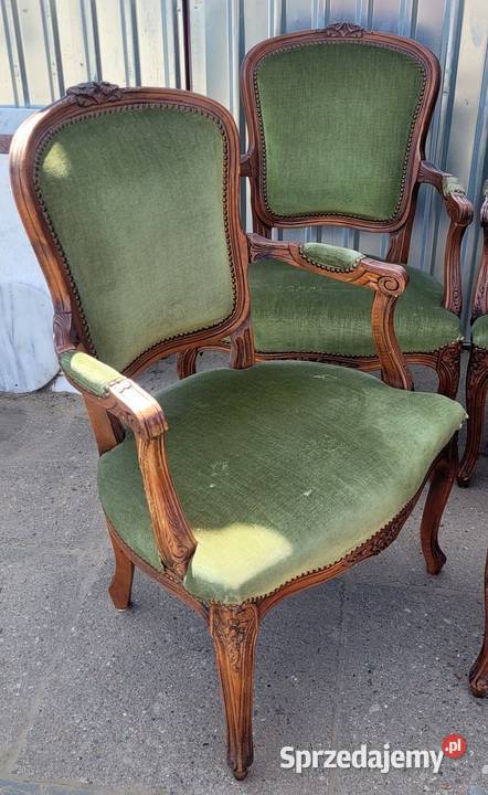 Stary fotel Ludwik 19 zestaw Mała Karczma
