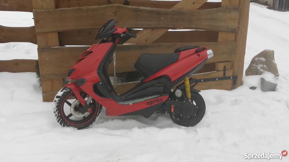 Aprilia SR 50 RedBlack ZAMIENIE Aprilia małopolskie Nowy Sącz
