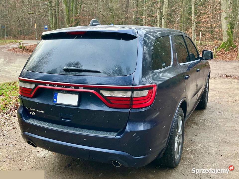 Dodge Durango 36 benzyna 299 2014r 7 osobowy 299KM Gdańsk