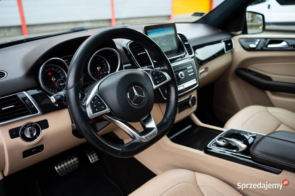 Mercedes Benz GLE 450 Sport43 AMG 2016 160 czujnik martwego pola Żółtki-Kolonia