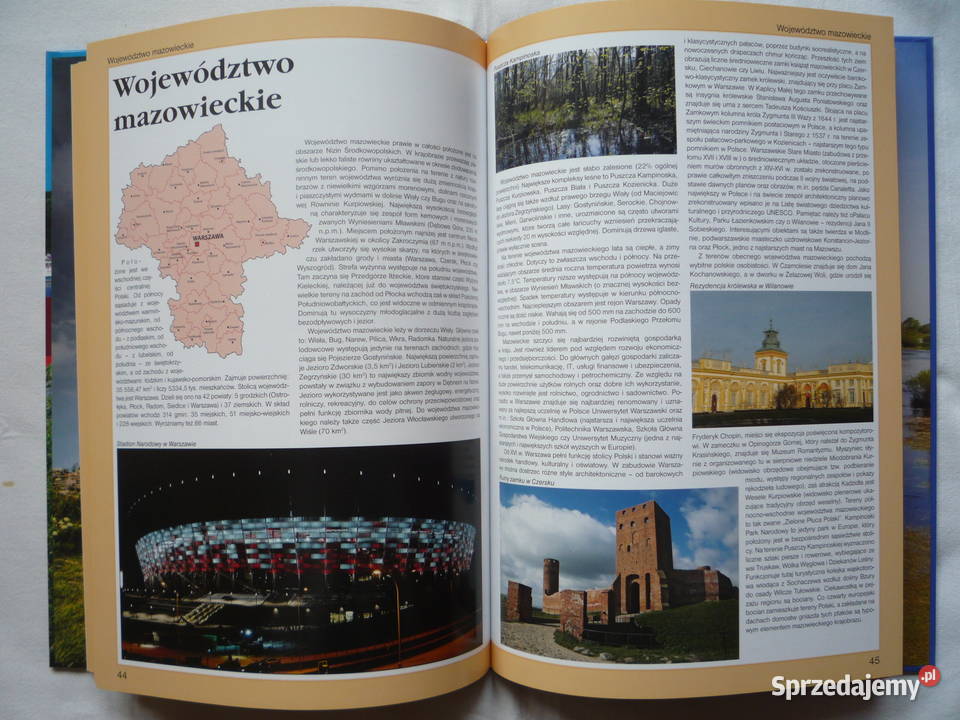 NOWA Książka Geografia Polski Biblioteka wiedzy twarda