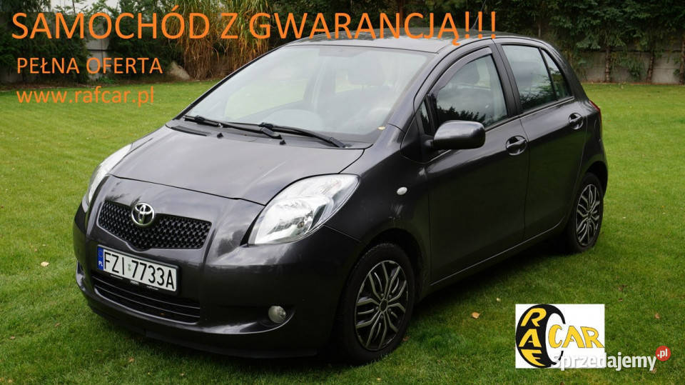 Toyota Yaris automat Gwarancja II 20052011 Yaris Zielona Góra sprzedam