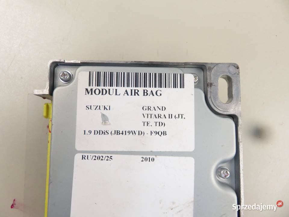 MODUŁ AIRBAG SUZUKI GRAND VITARA II JT TE TD