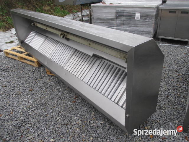 OKAP GASTRONOMICZNY TRAPEZOWY Z FILTRAMI 3108040 Ostrów Wielkopolski