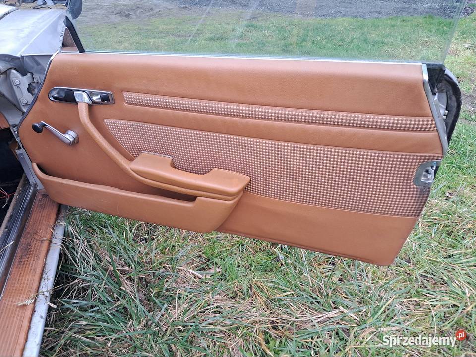 WNĘTRZE TAPICERKA KOMPLET MERCEDES 107 SLC Części samochodowe
