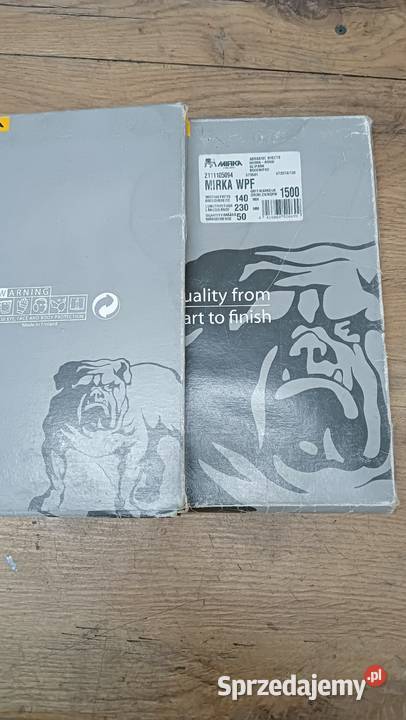 Papier ścierny wodny Mirka 230x140 50 P1500 Bale