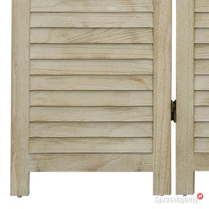 Parawan pokojowy 5panelowy 175x165 drewno Pozostałe