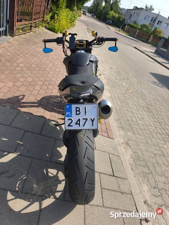 Ducati Hypermotard 1100SEvo 2009 40 nieuszkodzony Motoryzacja podlaskie Białystok