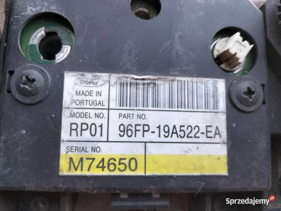 Panel nawiewu klimatyzacji FORD FIESTA MK4 IV osobowe Wyposażenie wnętrza