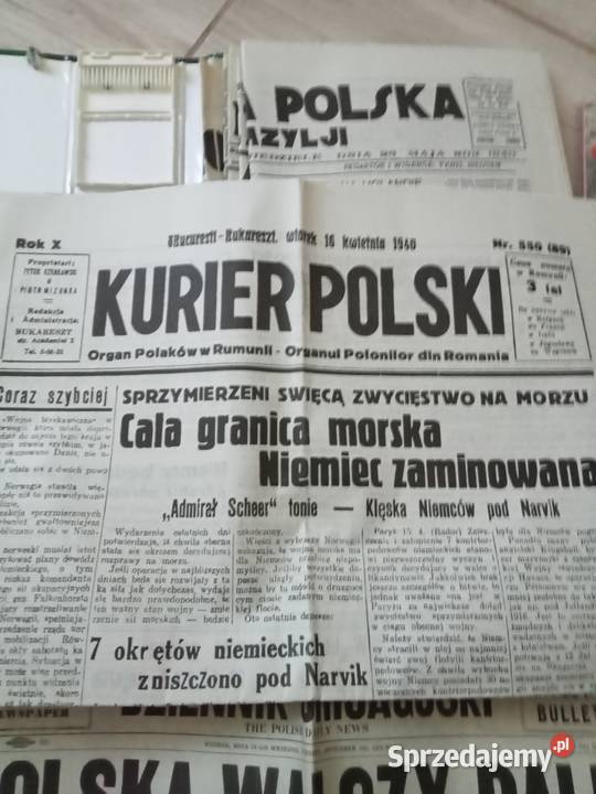 Sprzedam historyczne pisma Szczecinek
