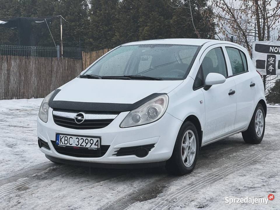 Opel Corsa D zarejestrowany