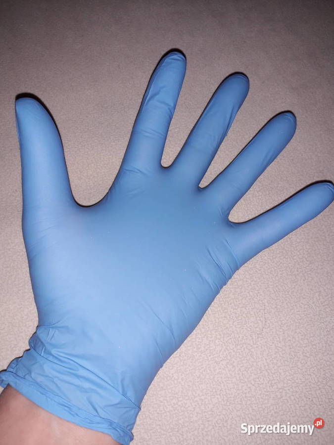RĘKAWICZKI NITRYLOWE Poznań sprzedam
