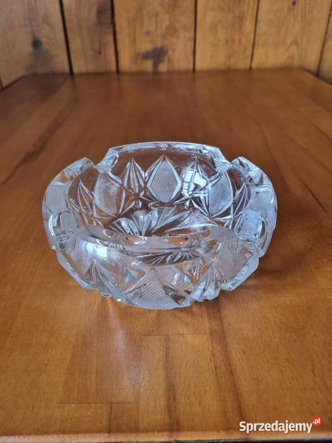 Kryształowa popielniczka Warszawa sprzedam
