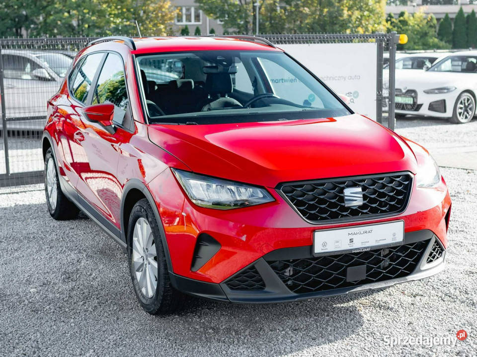 Seat Arona 10 TSI 110 DSG Klima LED Ekran czerwony Arona Gdańsk