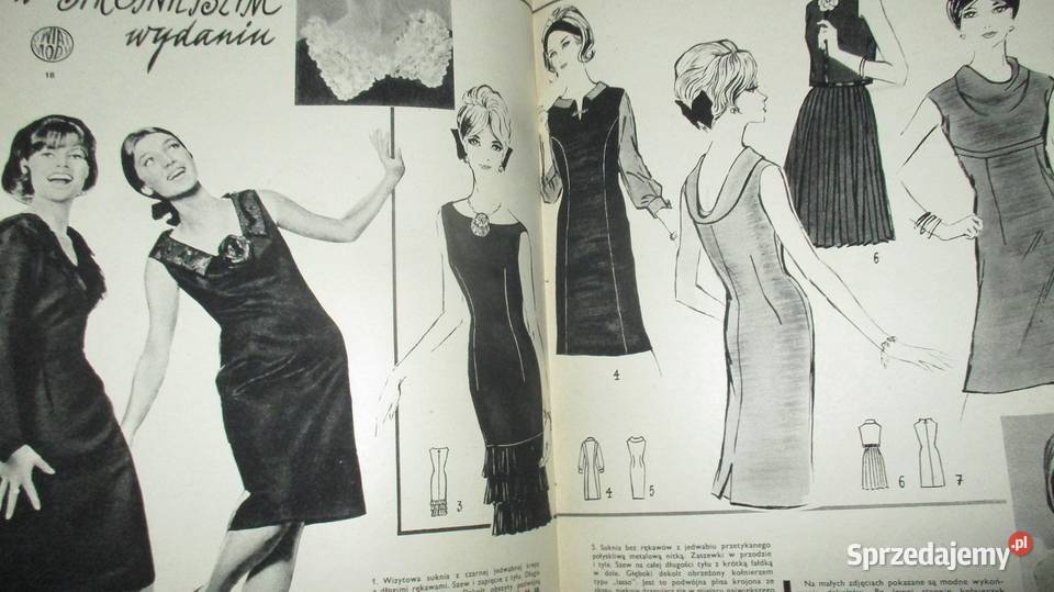 Świat Mody magazyn modowy czasopismo moda PRL łódzkie Łódź