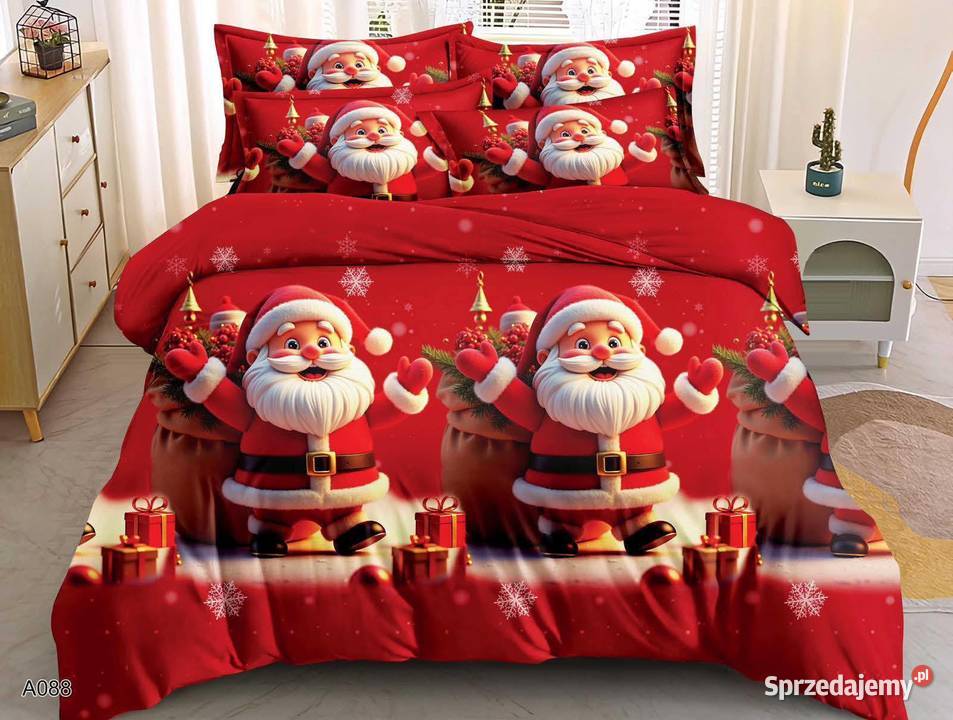 Posciel 3 częściowa świąteczna Wiatowice sprzedam