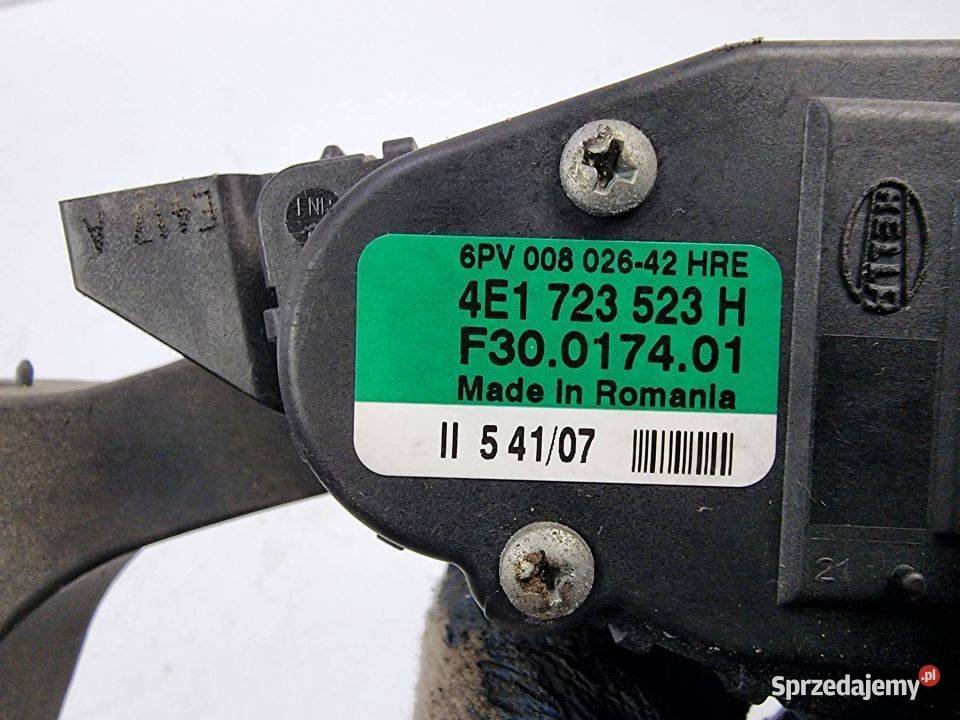 PEDAŁ AUDI A8 D3 LIFT 4E1723523H