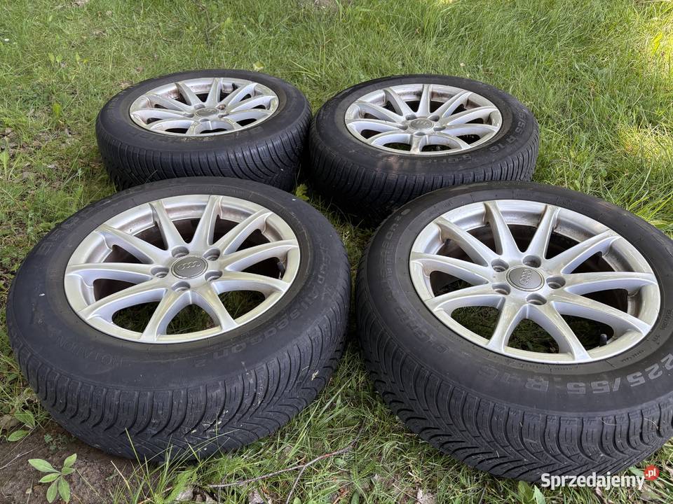 Sprzedam felgi alu z oponami Audi 16 Przeczyce