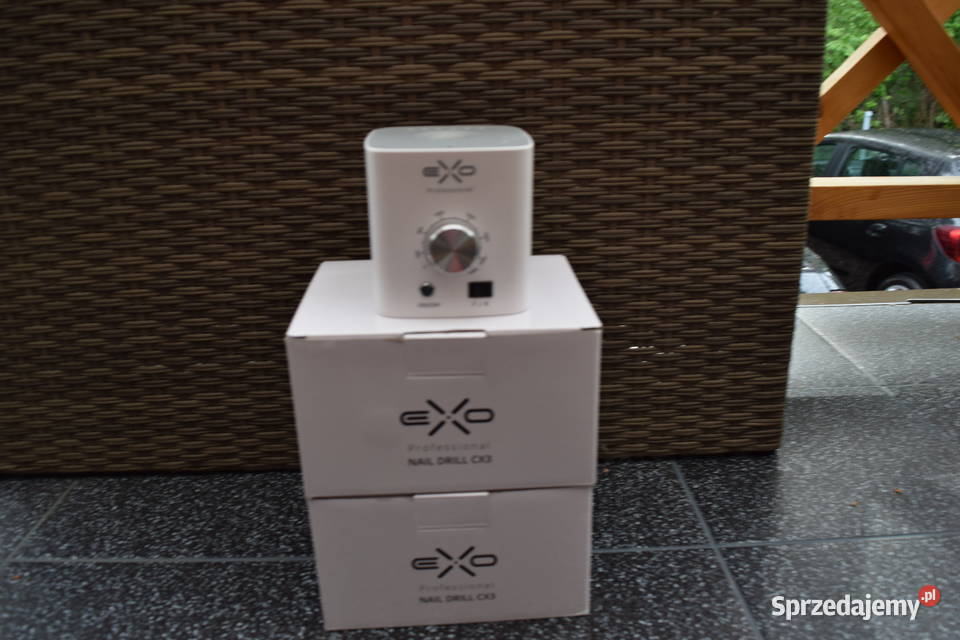 FREZARKI Do Paznokci Dwie Nowe EXO CX3 40W Wyposażenie salonów