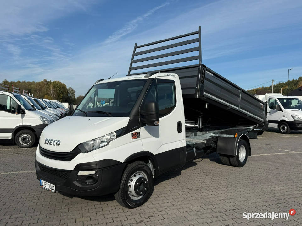 Iveco Daily 70C18 Wywrotka 3stronna z Przystawki pierwszy właściciel Widełki