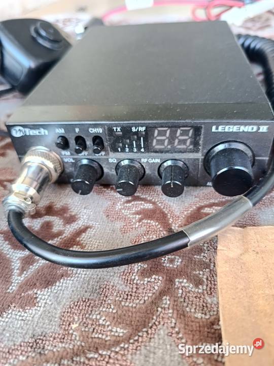 CB radio Mtech legend ll antena Prezident Kłudno sprzedam