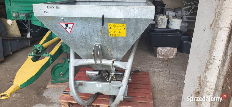 Rozsiewacz do nawozów ABRA ocynk łódzkie Radomsko