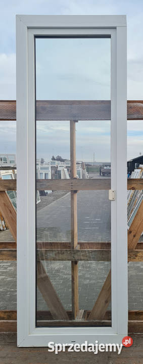 OKNA KacprzaK 78X221 Okno Balkonowe Używane PCV Lublin