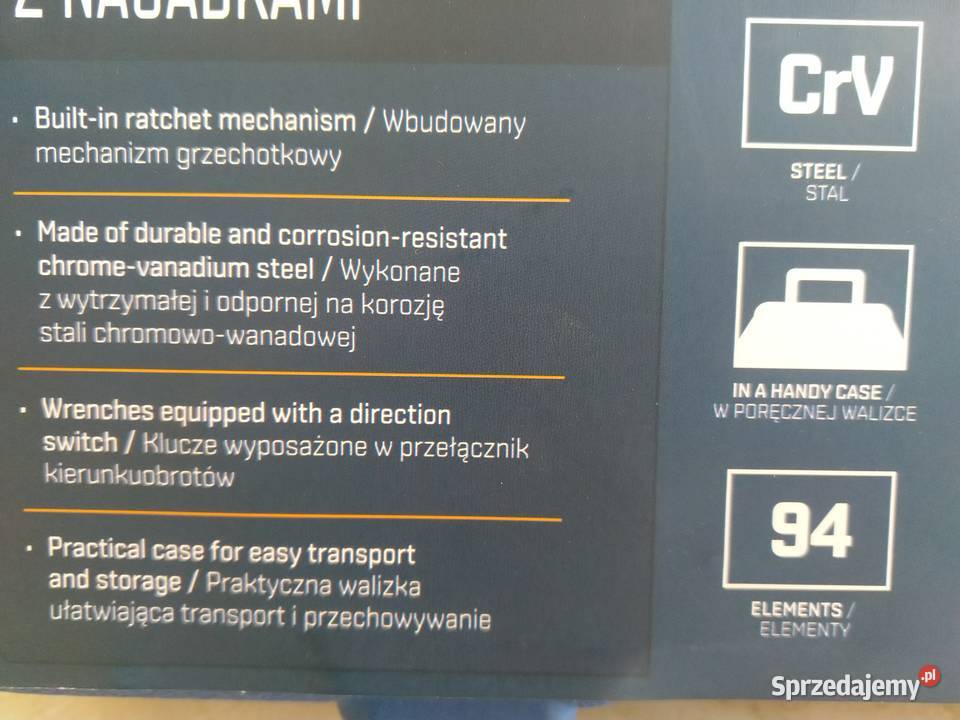 NAJTANIEJ Zestaw Kluczy Grzechotkowych z Zabrze