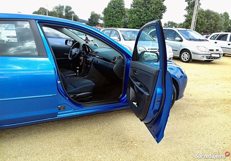 Na sprzedaż Mazda 3 niebieski dolnośląskie Strzegom