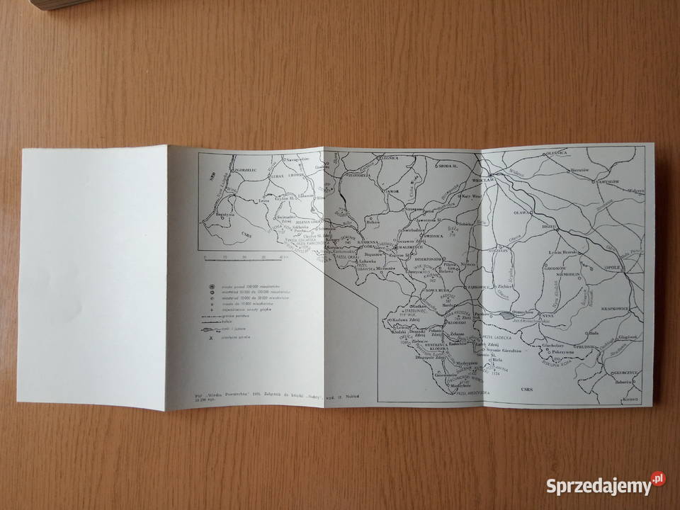 Sudety 1975r Wiedza powszechna Sarosiek Sembrat Dąbrowa Górnicza