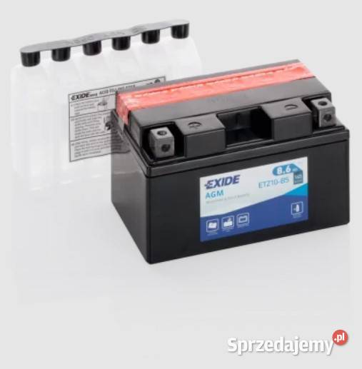 EXIDE ETZ10BS YTZ10BS 12V 86Ah 145A EN L