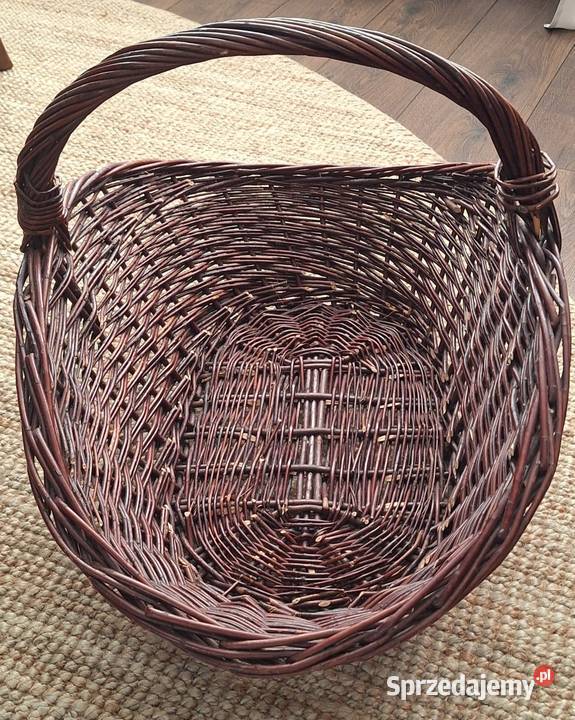 Duży koszyk wiklinowy 65x45x25 Gdańsk