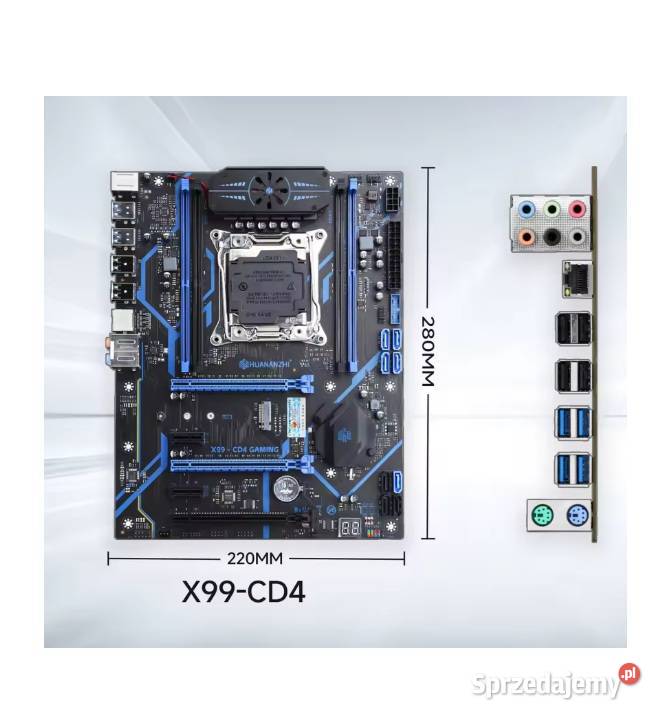 Płyta główna HUANANZHI X99CD4 LGA 20113 moduł Piekary Śląskie