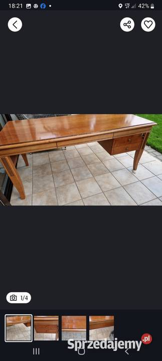 Biurko Decomebel Jarocin 180cm Śrem