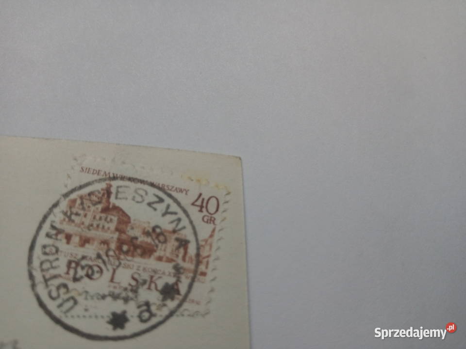 Pocztówka Jaszowiec 1966r Znaczek wąska Dąbrowa Górnicza sprzedam