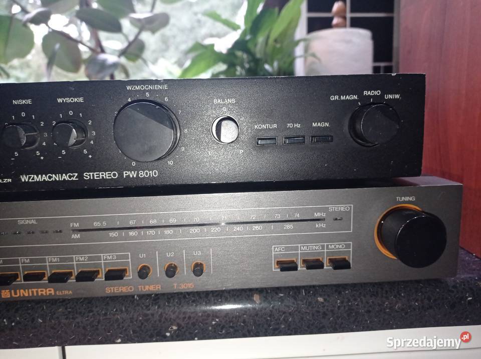 Zestaw UNITRA tuner STEREO T3015 przestrojony Wołomin