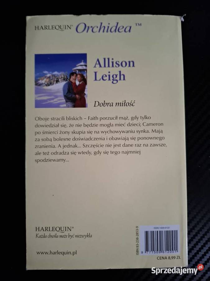 HARLEQUIN Orchidea Dobra miłość Allison Leigh mazowieckie Warszawa