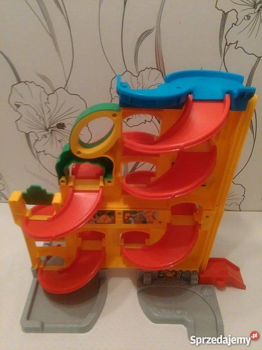 Fisher Little People zjeżdzalnia garaż Edukacyjne Sochaczew