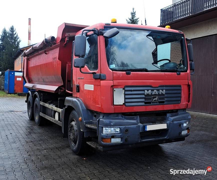 Man TGM 26280 czerwony Bielsko-Biała