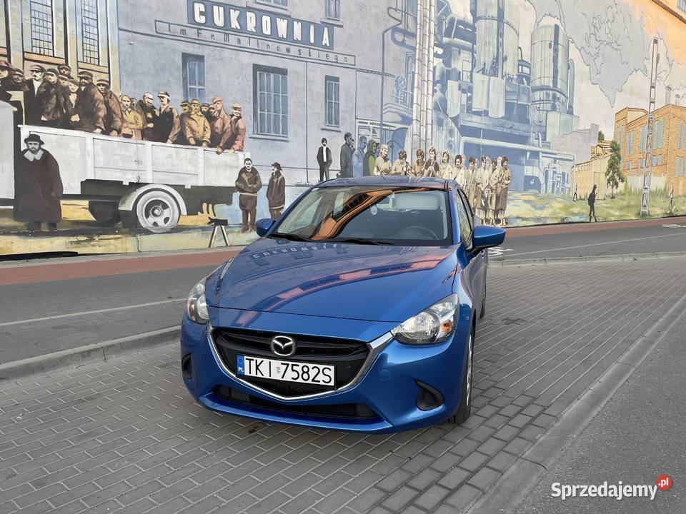 Mazda 2 benzynka 15 skyactive zadbana wspomaganie kierownicy Sokołów Podlaski