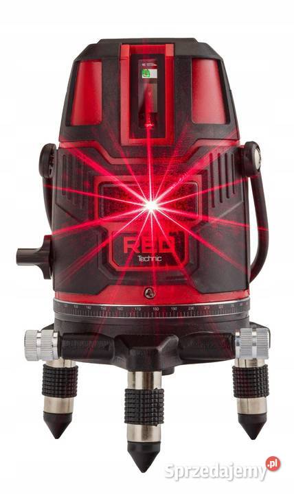 POZIOMICA LASEROWA LASER KRZYŻOWY 360 CZERWONY Katowice
