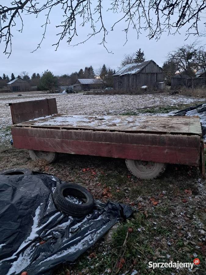 Sprzedam przyczepe Przyczepy rolnicze lubelskie Władysławin