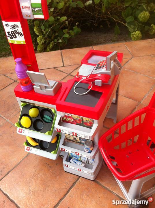 SKLEP MINIMARKET SMOBY Z KOSZYKIEM Smoby Środa Wielkopolska