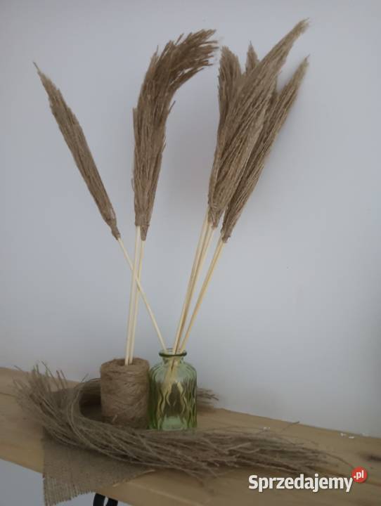 Trawa z naturalnej juty beżowy